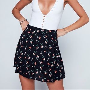 Flynn Skye XS It Skirt - Cherry Bomb NWT